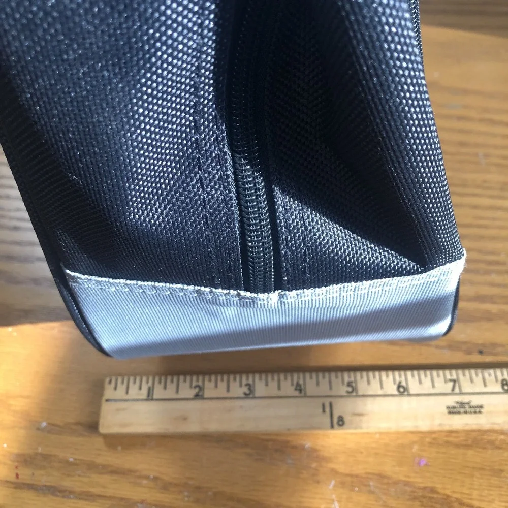 Luggage, Bella Russo Black & Gray Bag Luggage Carry On Roller And Tote Bag
